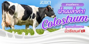 สารสกัดจากน้ำนมล้ำค่า! Colostrum สุดยอดน้ำนมจากนิวซีแลนด์