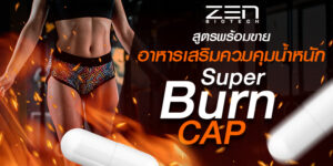สูตรพร้อมขายอาหารเสริมควบคุมน้ำหนัก Super Burn Cap